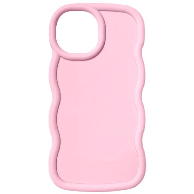 Чохол TPU Ripple для Apple iPhone 14 Plus / 15 Plus (6.7") Pink