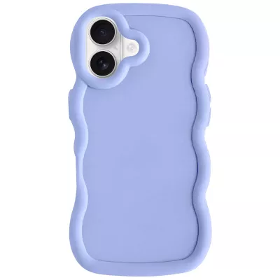 Чохол TPU Ripple для Apple iPhone 16 (6.1") Lilac Blue