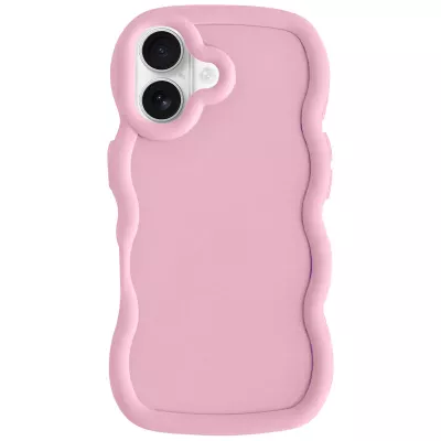 Чохол TPU Ripple для Apple iPhone 16 (6.1") Pink