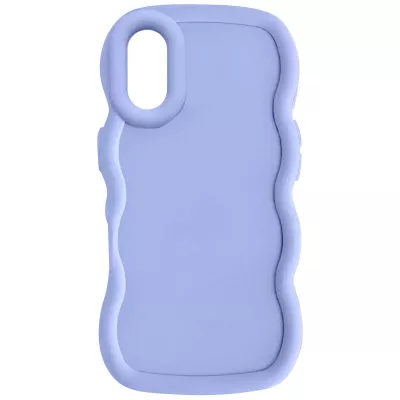 Чохол TPU Ripple для Apple iPhone X / XS (5.8") Lilac Blue