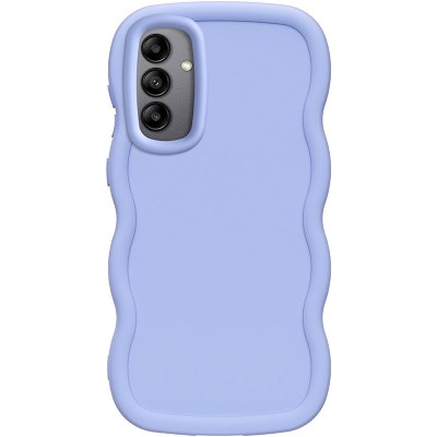 Чохол TPU Ripple для Samsung Galaxy S24 FE Lilac Blue Чохол TPU Ripple для Samsung Galaxy S24 FE Lilac Blue