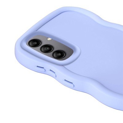 Чохол TPU Ripple для Samsung Galaxy S24 FE Lilac Blue Чохол TPU Ripple для Samsung Galaxy S24 FE Lilac Blue