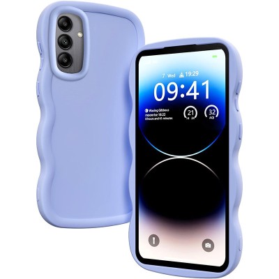 Чохол TPU Ripple для Samsung Galaxy S24 FE Lilac Blue Чохол TPU Ripple для Samsung Galaxy S24 FE Lilac Blue