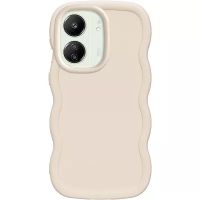 Чохол TPU Ripple для Xiaomi Redmi 13C Antique White