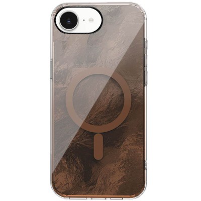 Чохол TPU Shiny Mountain (MagFit) для Apple iPhone 16e (6.1") Chocolate Чохол TPU Shiny Mountain (MagFit) для Apple iPhone 16e (6.1") Chocolate
