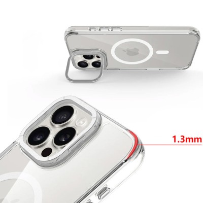 Чохол TPU Space Case Apex with MagSafe для Apple iPhone 13 Pro / 14 Pro (6.1") Silver