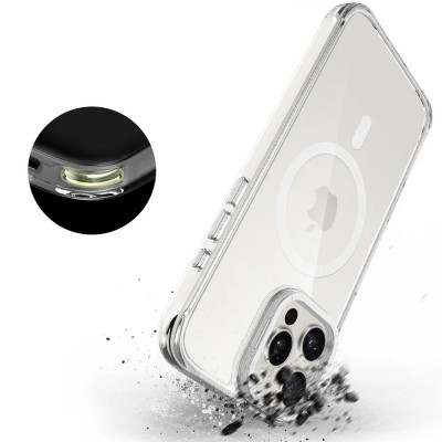 Чохол TPU Space Case Apex with MagSafe для Apple iPhone 13 Pro / 14 Pro (6.1") Silver