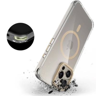 Чохол TPU Space Case Apex with MagSafe для Apple iPhone 15 Pro Max (6.7") Gold