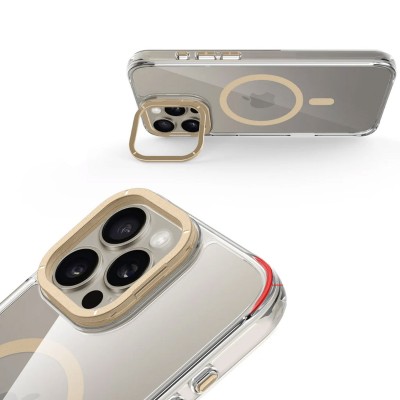 Чохол TPU Space Case Apex with MagSafe для Apple iPhone 15 Pro Max (6.7") Gold