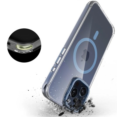 Чохол TPU Space Case Apex with MagSafe для Apple iPhone 15 Pro Max (6.7") Navy Blue