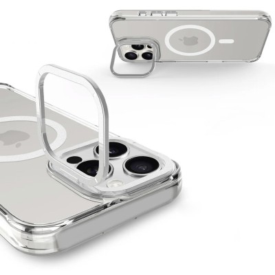 Чохол TPU Space Case Apex with MagSafe для Apple iPhone 16 Pro (6.3") Silver