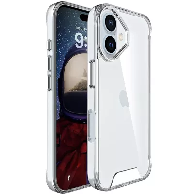Чохол TPU Space Case transparent для Apple iPhone 16 (6.1") Прозорий
