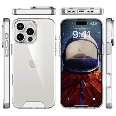 Чохол TPU Space Case transparent для Apple iPhone 16 Pro Max (6.9") Прозорий