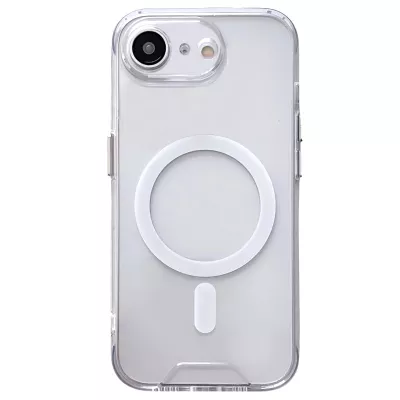 Чохол TPU Space Case with MagSafe для Apple iPhone 16e (6.1") Прозорий