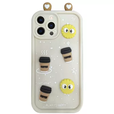 Чохол TPU Toys Case with Ears для Apple iPhone 12 Pro Max (6.7") Sand