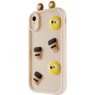 Чохол TPU Toys Case with Ears для Apple iPhone XR (6.1") Sand