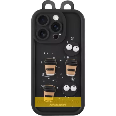 Чохол TPU Toys Case with Ears для Xiaomi Poco X6 / Note 13 Pro 5G Black