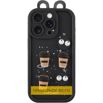 Чохол TPU Toys Case with Ears для Xiaomi Redmi A3 Black