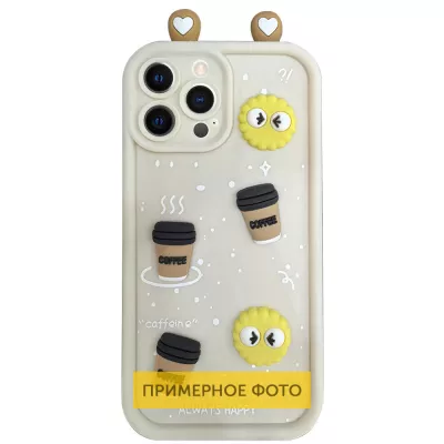 Чохол TPU Toys Case with Ears для Xiaomi Redmi Note 14 Pro 4G Sand