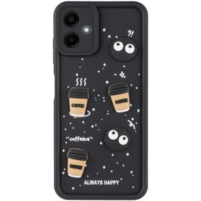 Чохол TPU Toys Case для Samsung Galaxy A06 Black / Always Happy