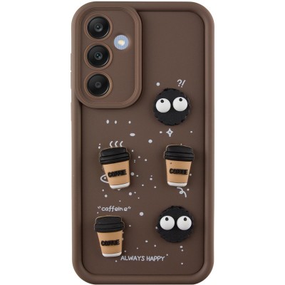 Чохол TPU Toys Case для Samsung Galaxy A35 Brown / Always Happy
