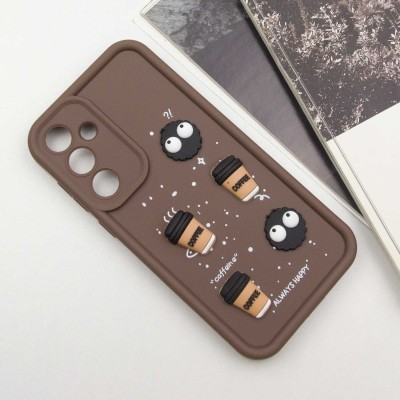 Чохол TPU Toys Case для Samsung Galaxy A35 Brown / Always Happy