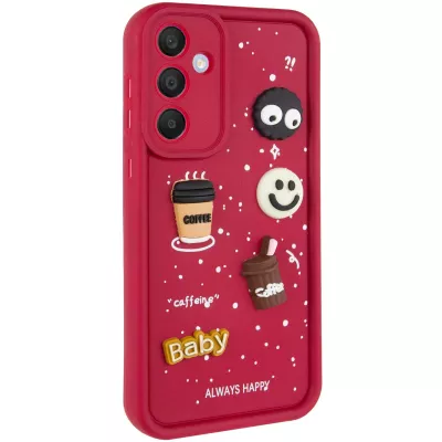 Чохол TPU Toys Case для Samsung Galaxy A35 Red / Always Happy