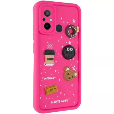 Чохол TPU Toys Case для Xiaomi Redmi 12C / Poco C55 Pink / Always Happy