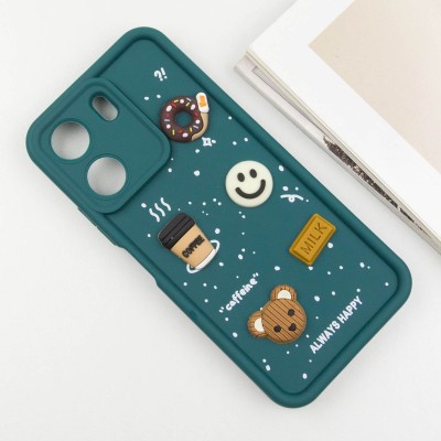 Чохол TPU Toys Case для Xiaomi Redmi 13C / Poco C65 Pine Green / Always Happy