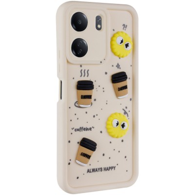 Чохол TPU Toys Case для Xiaomi Redmi 13C / Poco C65 Sand / Always Happy