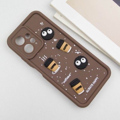 Чохол TPU Toys Case для Xiaomi Redmi Note 12 4G Brown / Always Happy