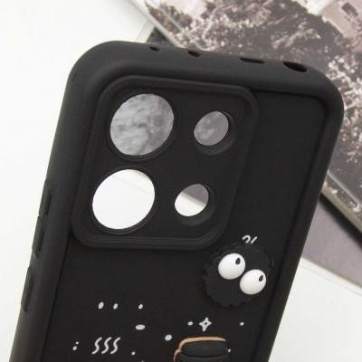 Чохол TPU Toys Case для Xiaomi Redmi Note 13 Pro 4G / Poco M6 Pro 4G Black / Always Happy