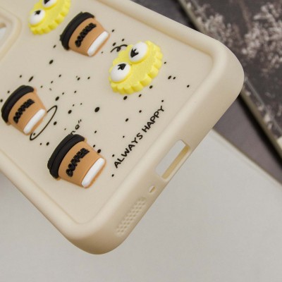 Чохол TPU Toys Case для Xiaomi Redmi Note 13 Pro 4G / Poco M6 Pro 4G Sand / Always Happy