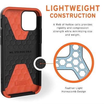 Чохол TPU UAG CIVILIAN series для Apple iPhone 14 Pro (6.1") Чорний