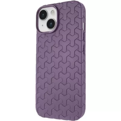 Чохол TPU Weaving для Apple iPhone 12 Pro / 12 (6.1") Purple