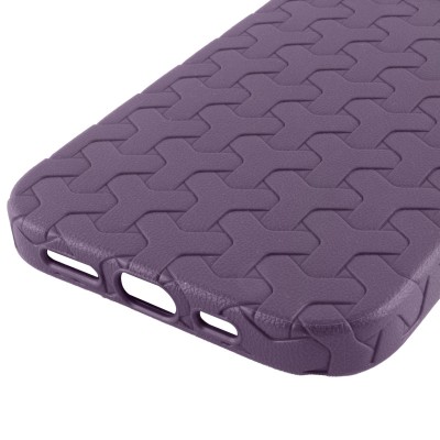 Чохол TPU Weaving для Apple iPhone 12 Pro / 12 (6.1") Purple