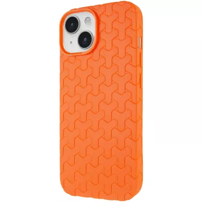 Чохол TPU Weaving для Apple iPhone 13 / 14 (6.1") Orange