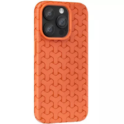 Чохол TPU Weaving для Apple iPhone 13 Pro Max (6.7") Orange