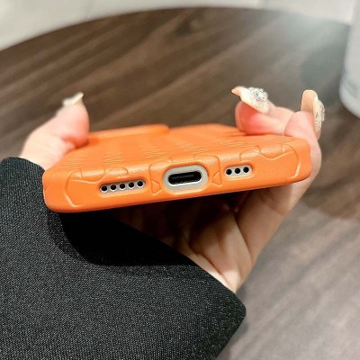 Чохол TPU Weaving для Apple iPhone 13 Pro Max (6.7") Orange