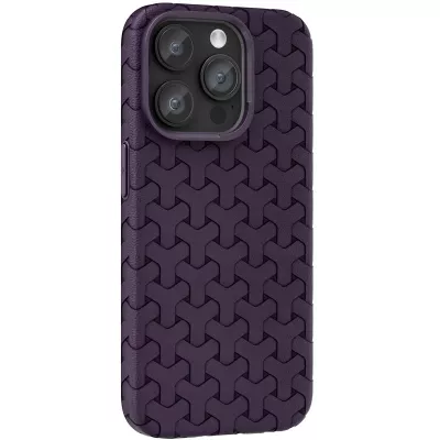 Чохол TPU Weaving для Apple iPhone 13 Pro Max (6.7") Purple