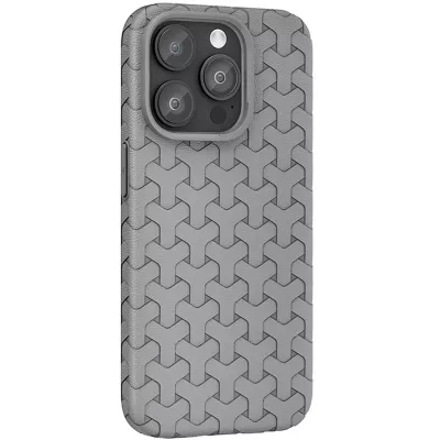 Чохол TPU Weaving для Apple iPhone 14 Pro (6.1") Grey
