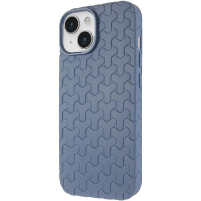 Чохол TPU Weaving для Apple iPhone 15 (6.1") Blue Чохол TPU Weaving для Apple iPhone 15 (6.1") Blue