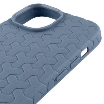 Чохол TPU Weaving для Apple iPhone 15 (6.1") Blue Чохол TPU Weaving для Apple iPhone 15 (6.1") Blue