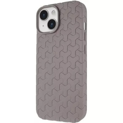 Чохол TPU Weaving для Apple iPhone 15 (6.1") Grey