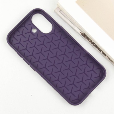 Чохол TPU Weaving для Apple iPhone 16 (6.1") Purple