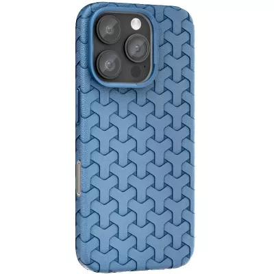 Чохол TPU Weaving для Apple iPhone 16 Pro Max (6.9") Blue