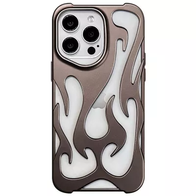 Чохол TPU WinFire для Apple iPhone 12 Pro Max / 13 Pro Max / 14 Plus / 15 Plus (6.7") Brown
