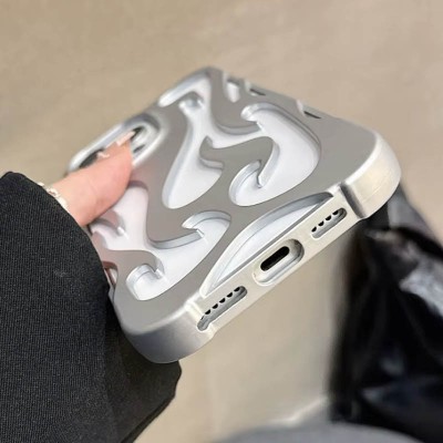Чохол TPU WinFire для Apple iPhone 14 Pro Max (6.7") Silver
