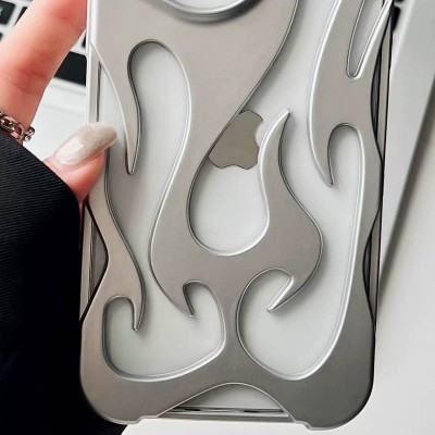 Чохол TPU WinFire для Apple iPhone 15 (6.1") Silver
