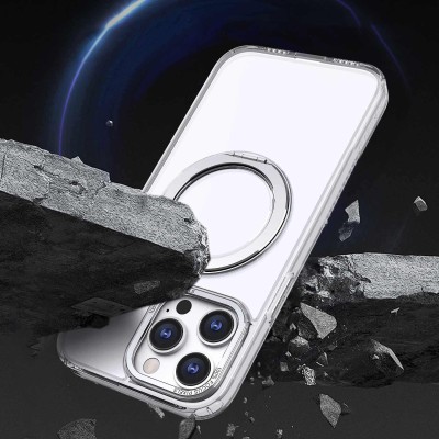 Чохол TPU+PC Empire with MagSafe and Ring для Apple iPhone 15 Pro (6.1") Clear